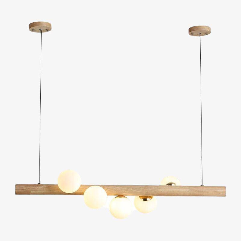 Noords Houten LED Design Kroonluchter