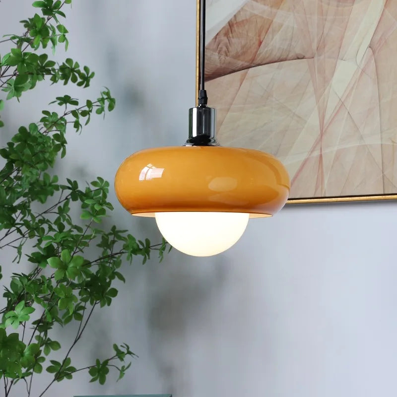moderne Noordse Bauhaus-kroonluchter met eenvoudige decoratieve hanglamp