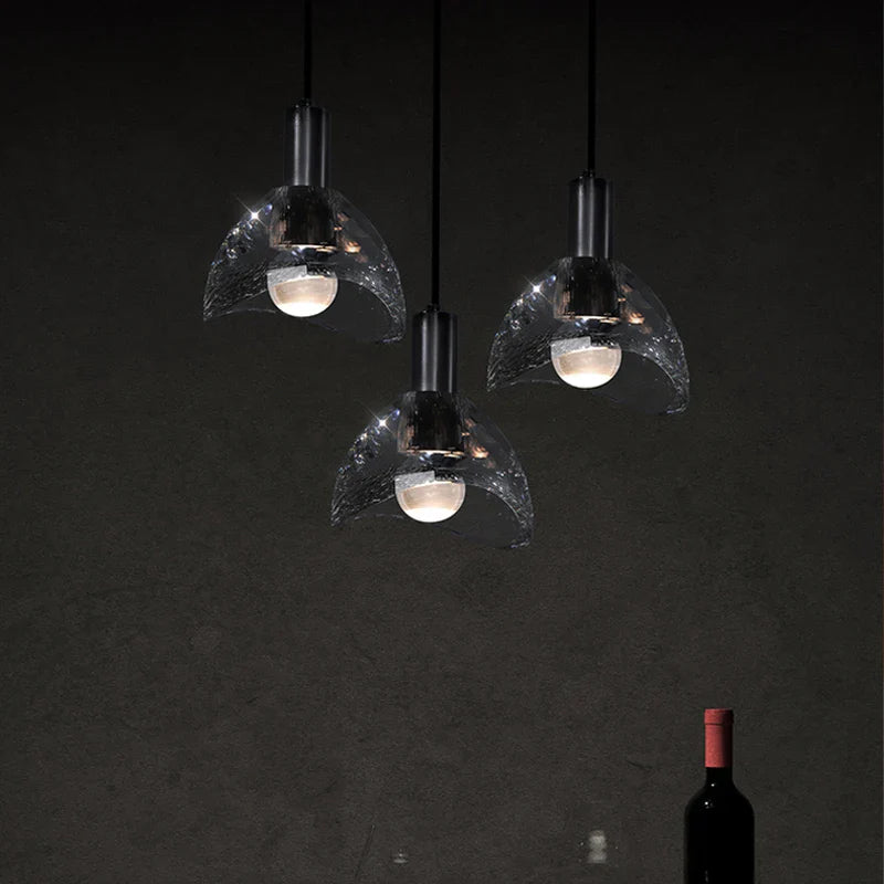 Moderne kristallen kroonluchter met decoratieve LED-verlichting voor binnen