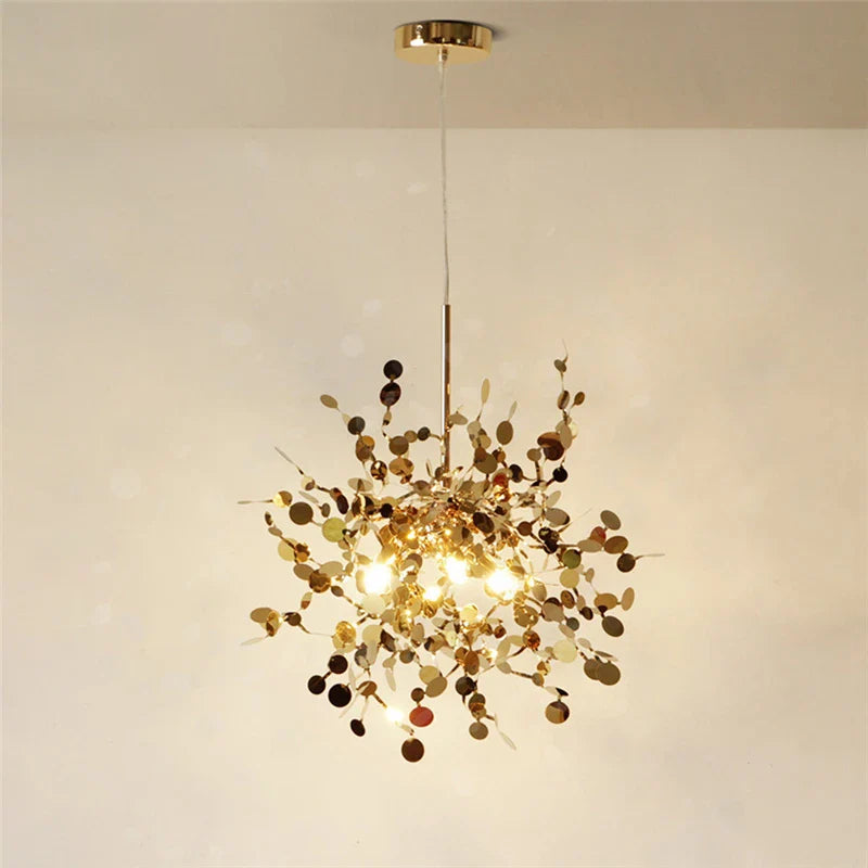 moderne noordse kroonluchter met led-lichten voor binnenhuisdecoratie