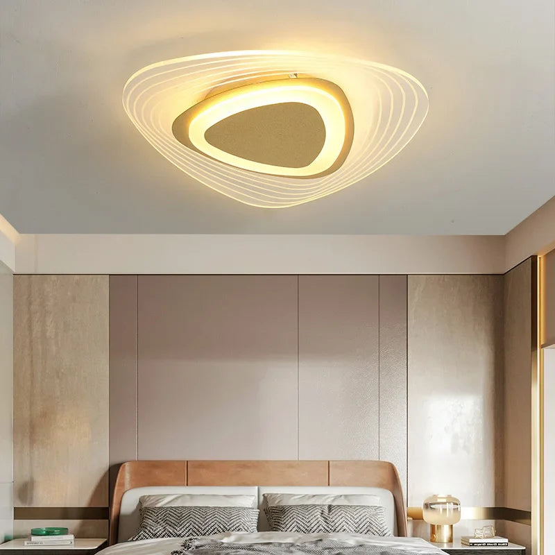 Met afstandsbediening bedienbare LED designkroonluchter voor woonkamer