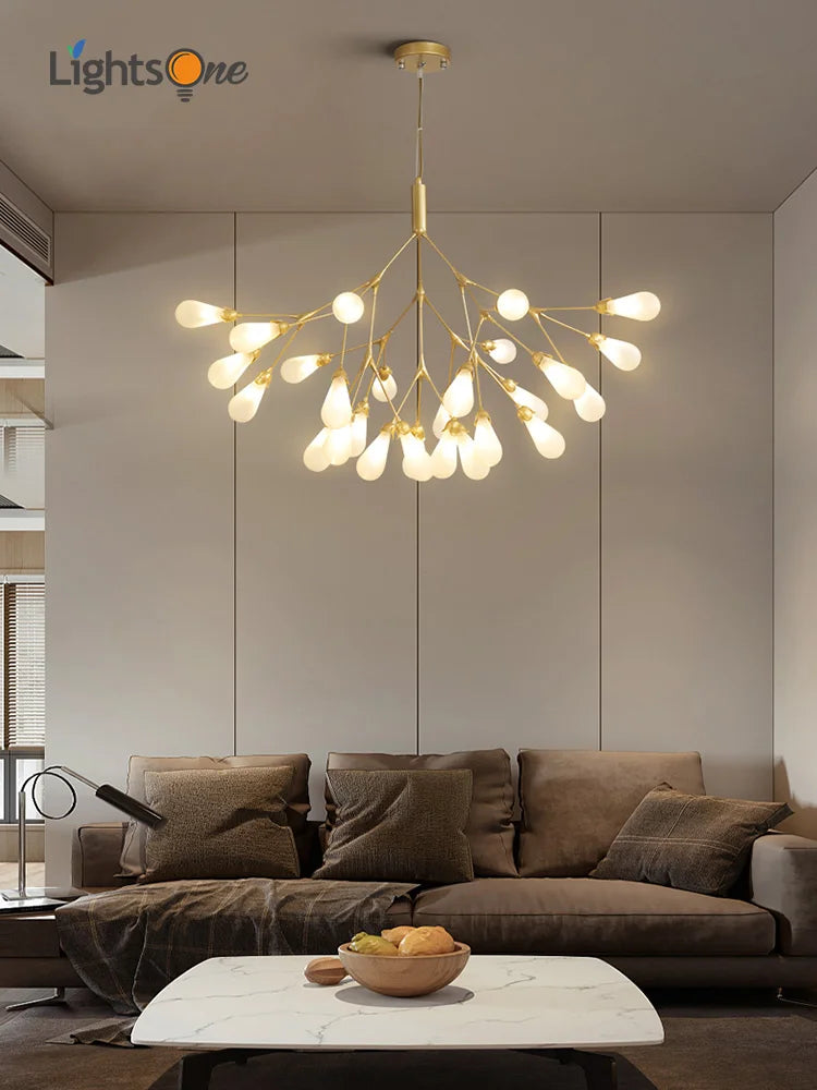 vuurvlieg ontwerp postmoderne lampenkap voor elegante en creatieve binnenruimte