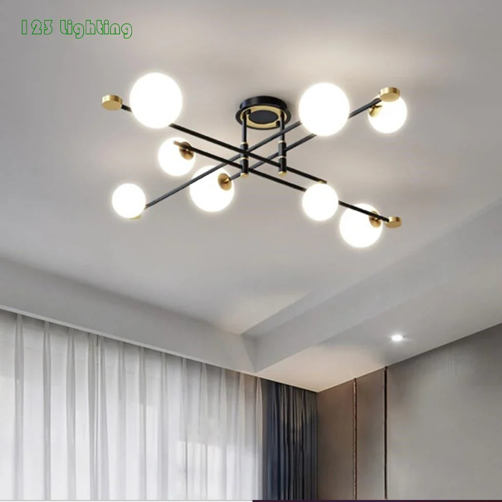 minimalistische LED-kroonluchters voor moderne binnenverlichting