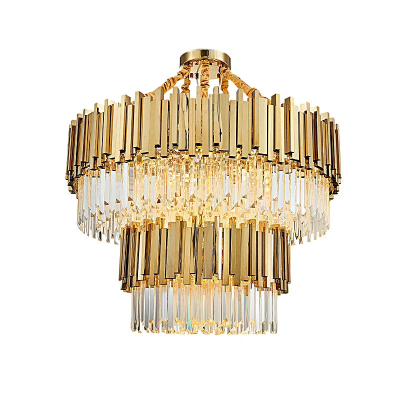 Moderne elegante hanglamp met licht