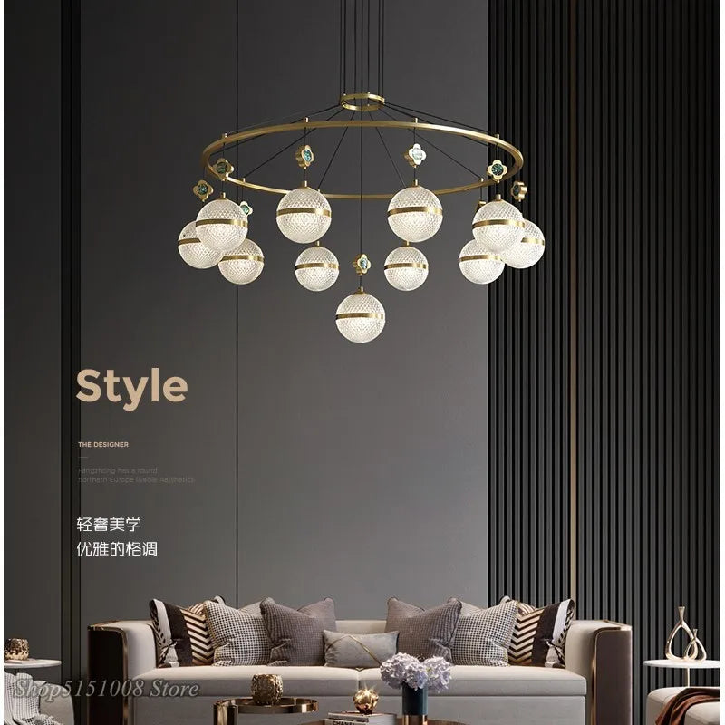 moderne minimalistische luxe kristallen hanglamp 2021