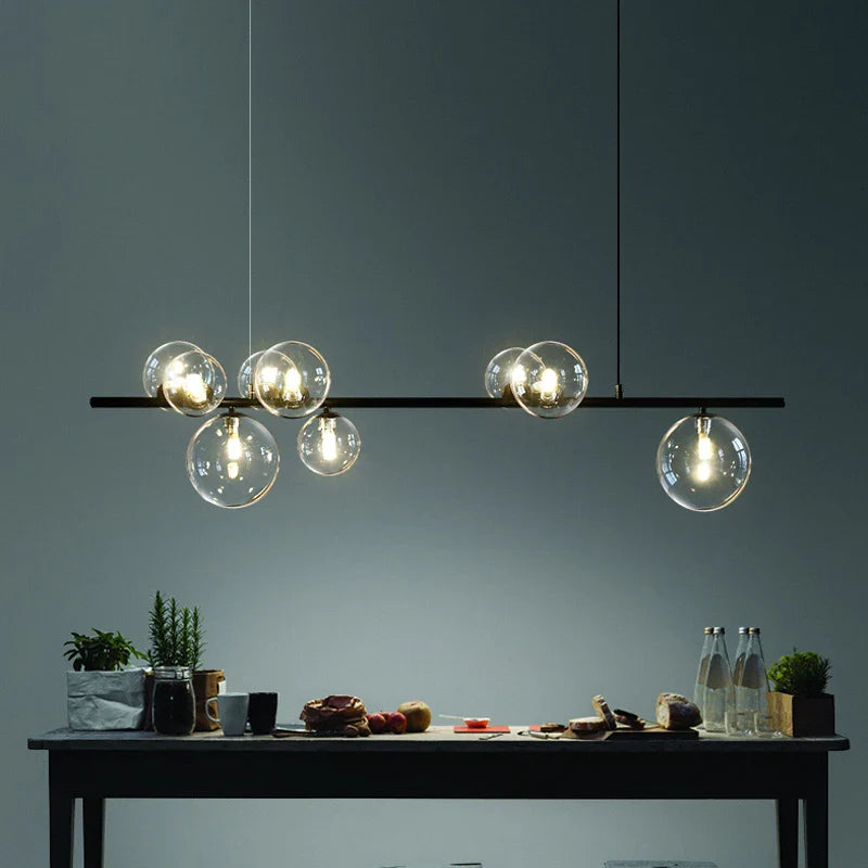 Moderne elegante noordse LED-kroonluchter