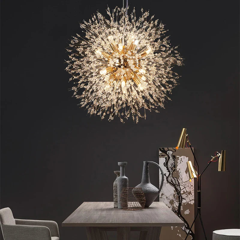 moderne kristallen kroonluchter voor decoratieve en elegante binnenverlichting