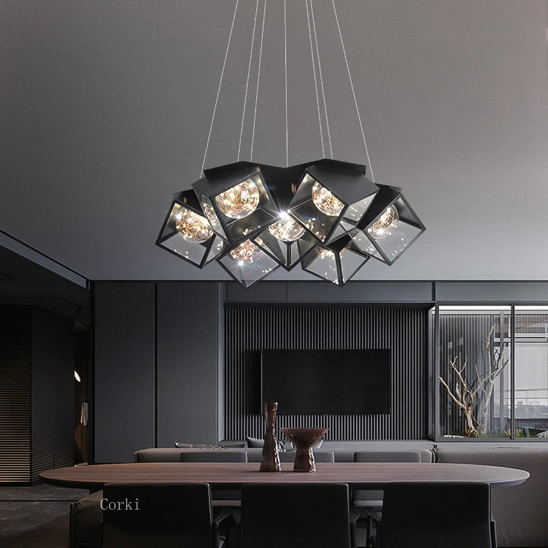 Strak design dimbare LED hanglamp