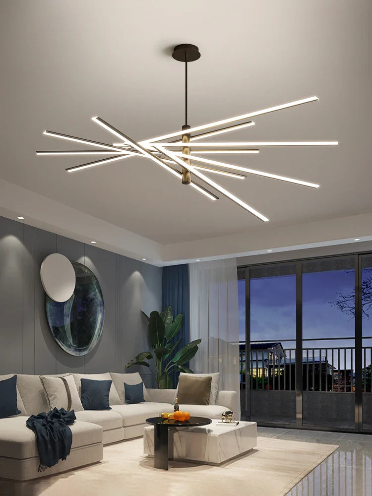 moderne minimalistische luxe noordse creatieve verlichting kroonluchter