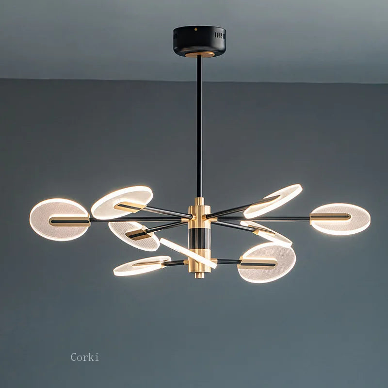 moderne acryl-kroonluchter noordse design voor elegante decoratie