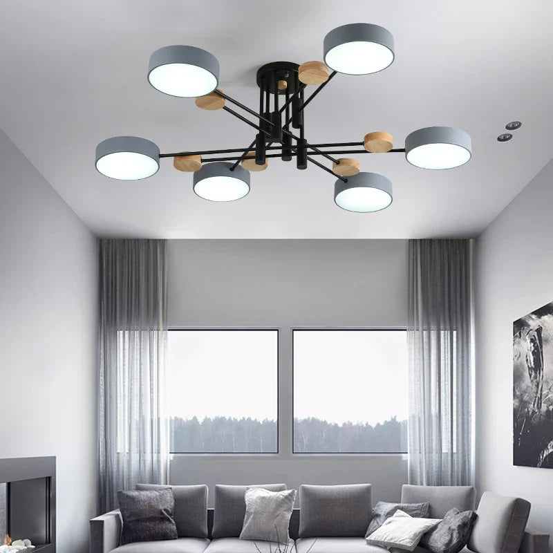 Elegant noordse LED-hanglamp design