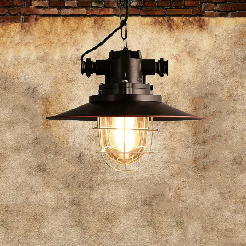 Vintage Amerikaanse retro industriële hanglamp