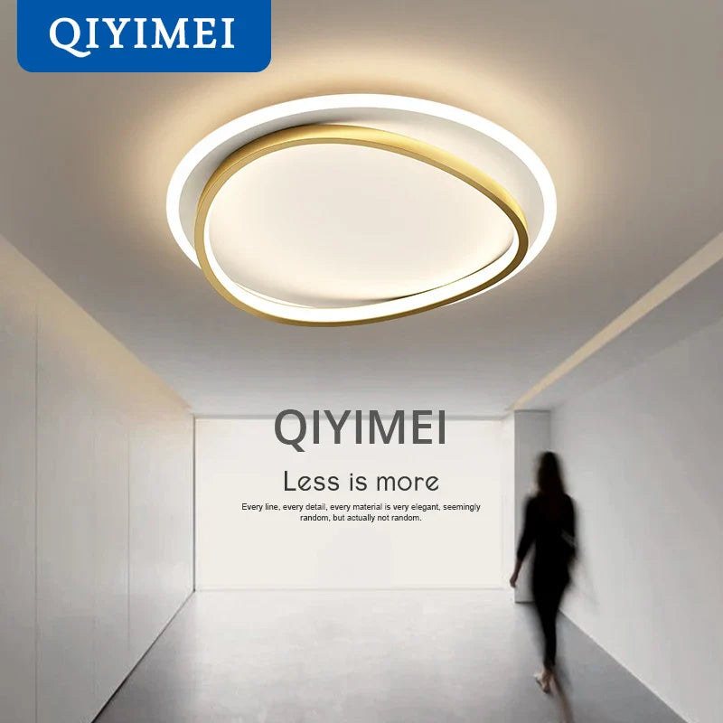 moderne aluminium acryl kroonluchter met led-afstandsbediening