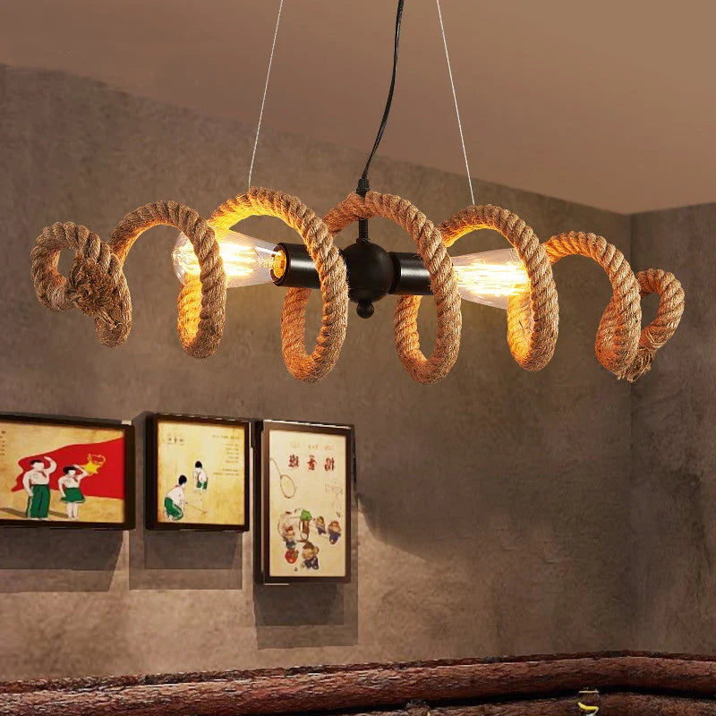 Retro industriële vintage loft kroonluchter