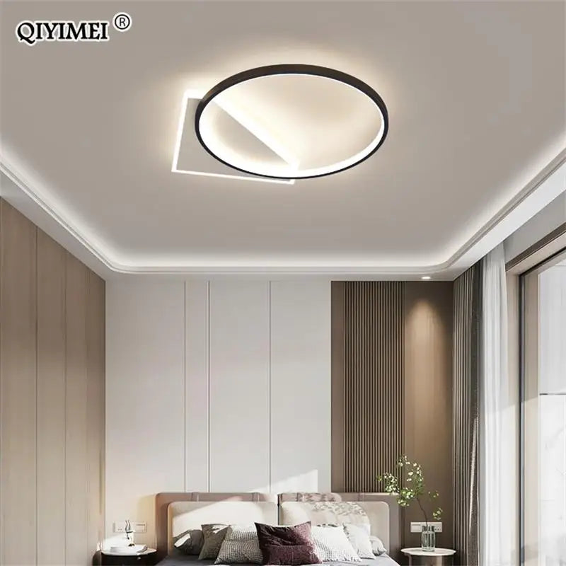 moderne led-kroonluchter voor rond interieur luminaria lampara