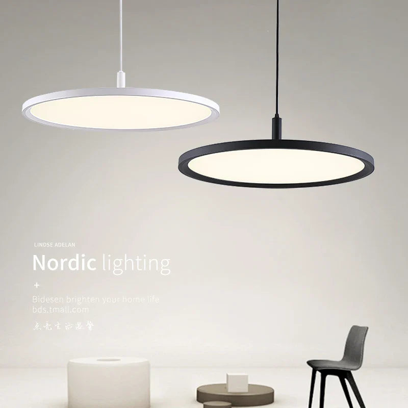 moderne Scandinavische design kroonluchter met eenvoudige ronde kop creatieve verlichting