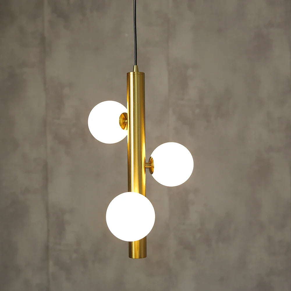 moderne matte glazen kroonluchter met led hanglamp verlichting