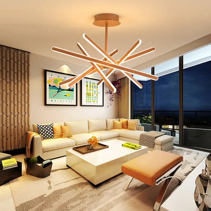 Elegante LED-lamp met verstelbare helderheid.