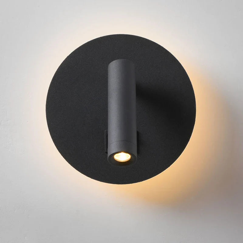 minimalistische led-kroonluchter met schakelaar voor decoratieve spot