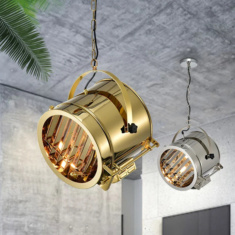 moderne industriële kroonluchter voor een elegante creatieve verlichting