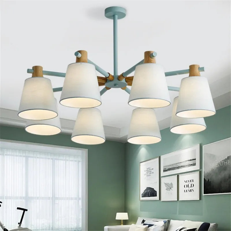 Scandinavische design led kroonluchter voor moderne hangverlichting