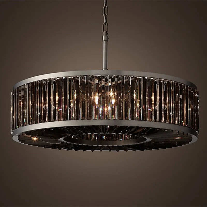 vintage moderne kristallen kroonluchter, hanglamp voor huis, hotel, villa