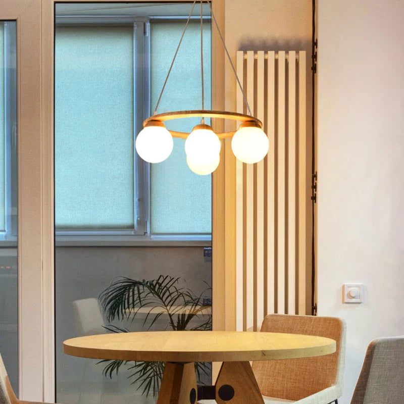 magische noordse boonvormige creatieve kroonluchter voor restaurant