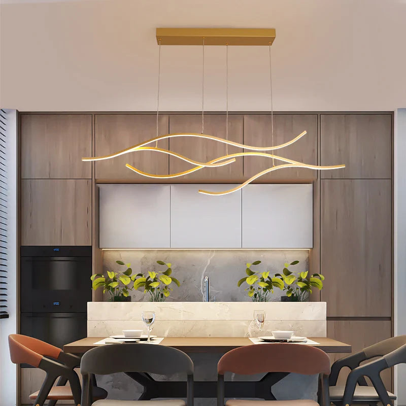 Elegant modern design LED-kroonluchter