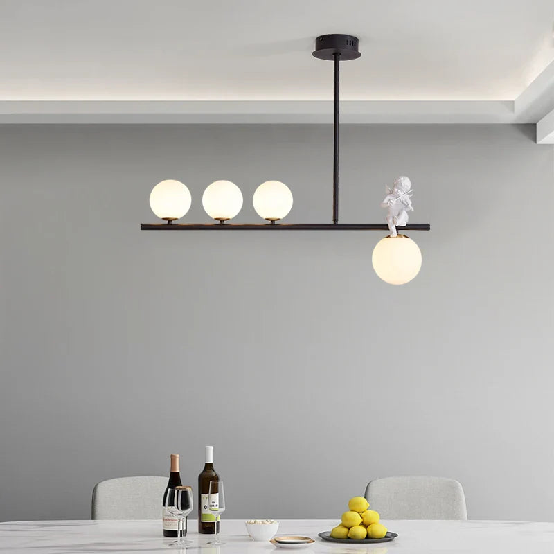 moderne glazen designkroonluchter voor interieurdecoratie