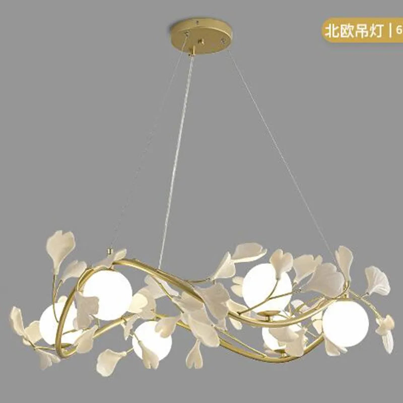 Lichtgevende elegante noordelijke designkroonluchter