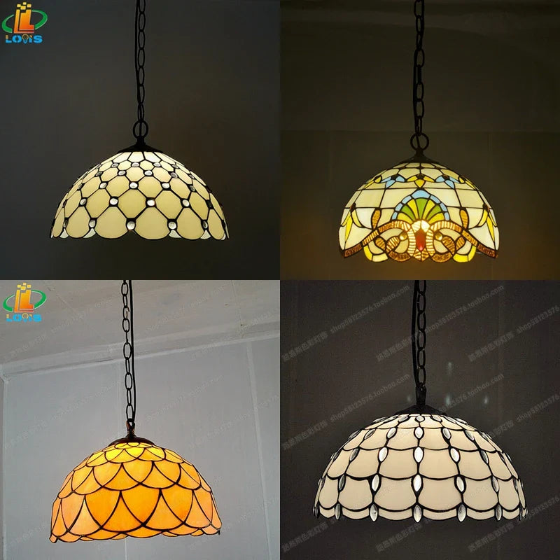 Europese Tiffany hanglamp voor restaurant, café of bar