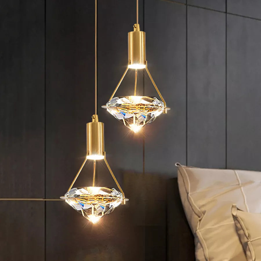 Elegante K9 kristallen hanglamp Thrisdar