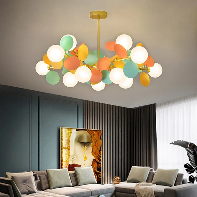 creatieve minimalistische moderne noordse magische bonen hanglamp