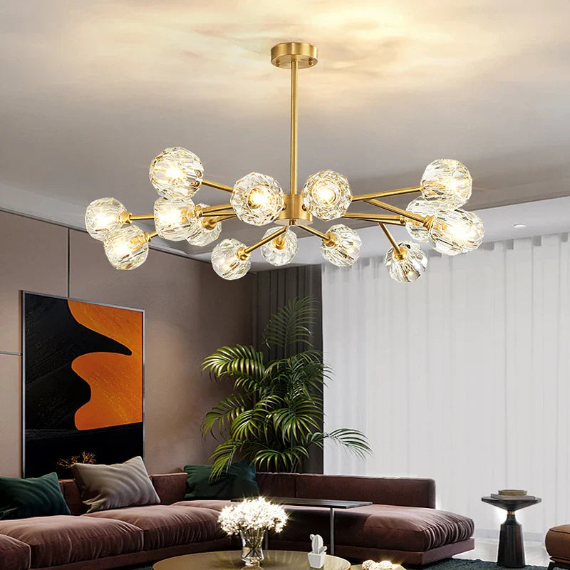 Moderne elegante kristallen kroonluchter