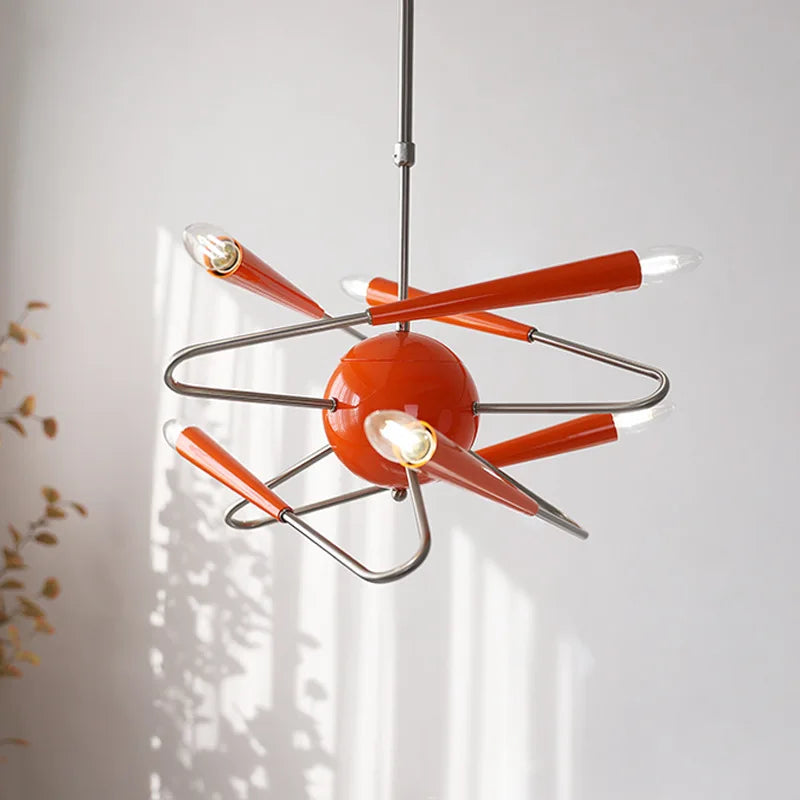 postmoderne ruimteleeftijd kroonluchter voor decoratieve binnenverlichting