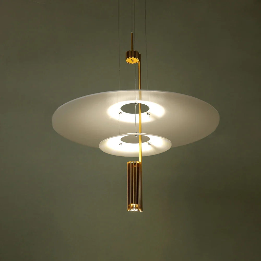 moderne flamingo led kroonluchter voor loftdecoratie