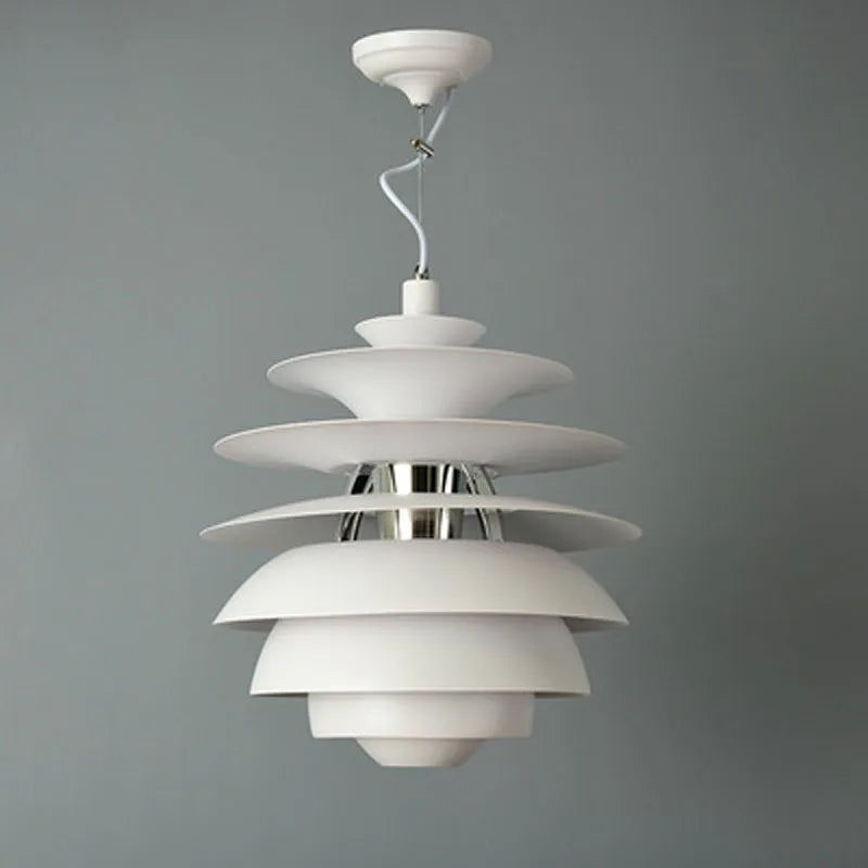 Scandinavische LED-lamp met noordelijke bol