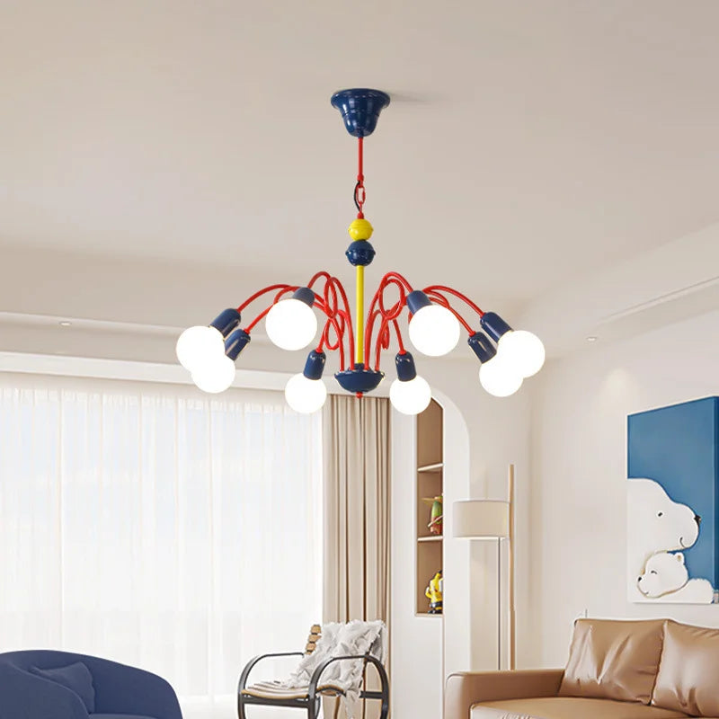 vintage Memphis hangkroonluchter middeleeuwse fruitlamp lampara