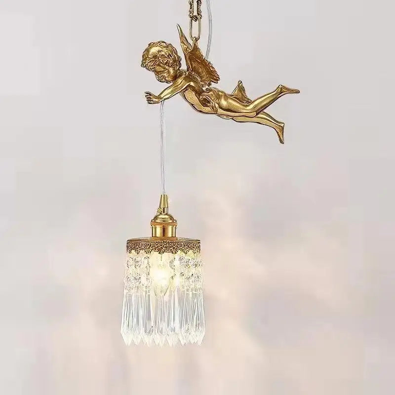 led-kristallen designlamp met engelenvleugels luxe Europese decoratie