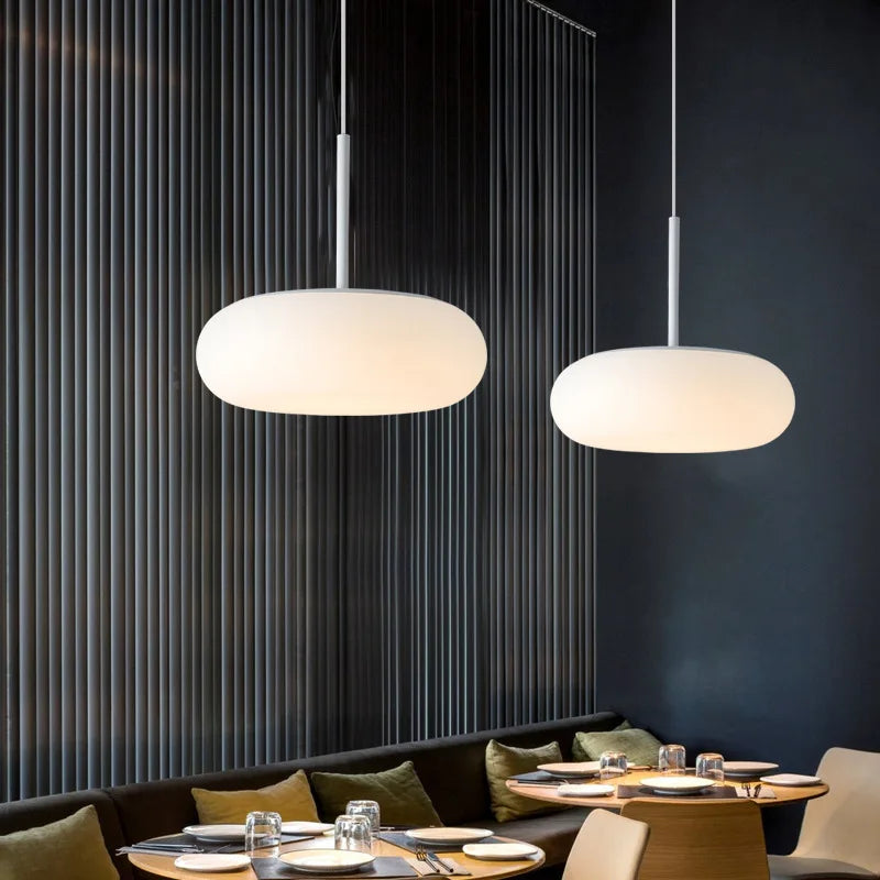 eenvoudige noordelijke led-kroonluchter hanglamp voor decoratieve verlichting