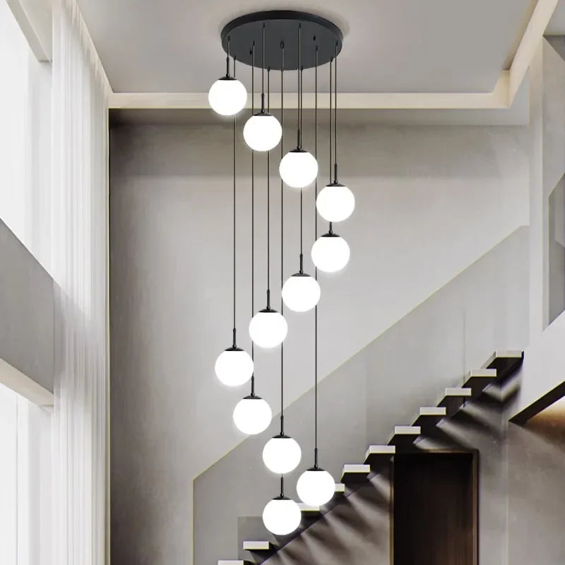 moderne duplex kroonluchter voor luxe binnenverlichting