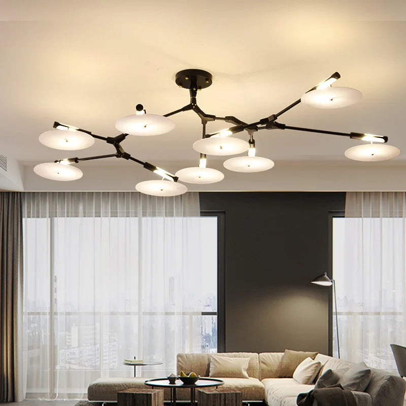 Moleculaire kroonluchter modern design
