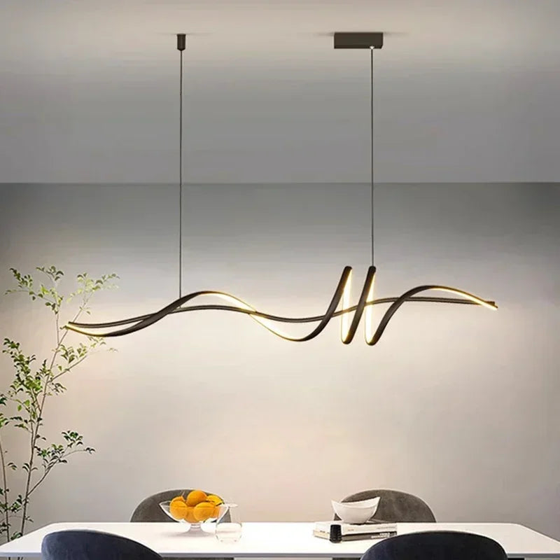 elegante minimalistische moderne kroonluchter voor interieurdecoratie