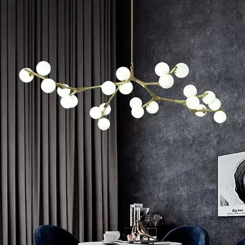 Moderne glazen design kroonluchter voor jouw interieurdecoratie