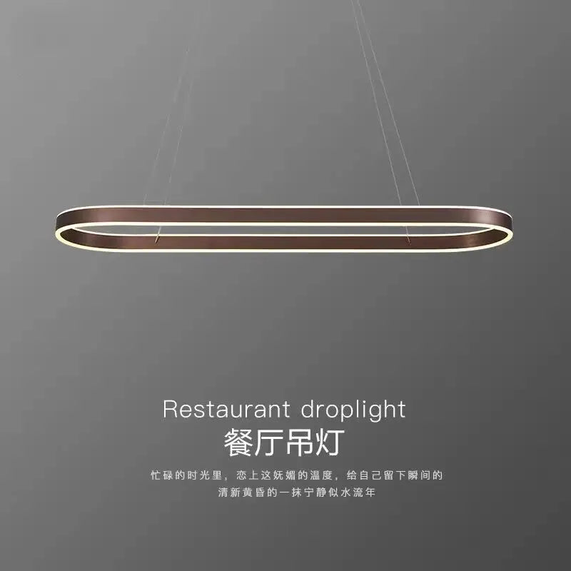 Elegant minimalistische LED-kroonluchter