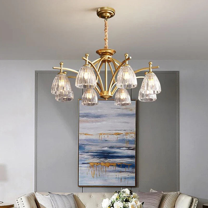 Elegante noordse hanglamp van metaal