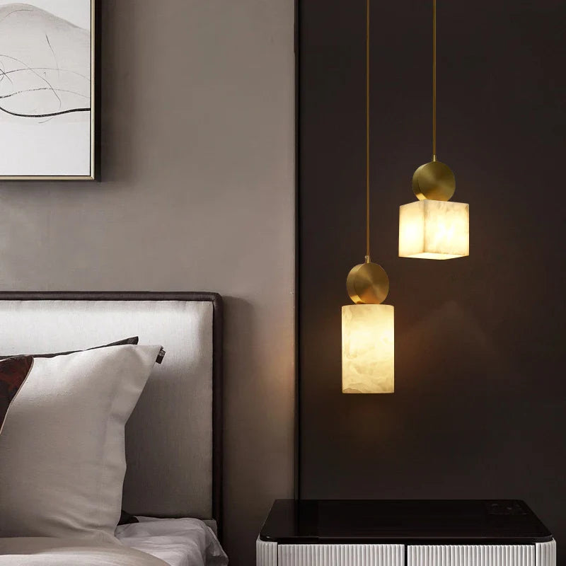 op maat gemaakte creatieve minimalistische koperen kroonluchter voor moderne decoratie