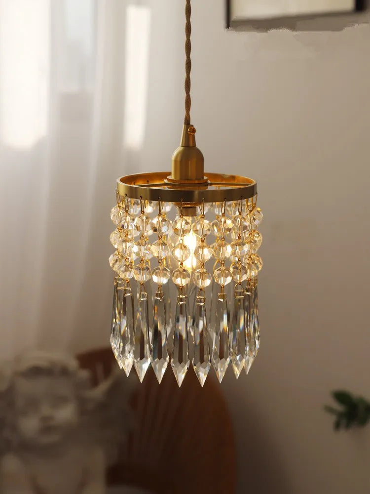 romantische Franse kristallen kroonluchter voor een elegant en verfijnd interieur