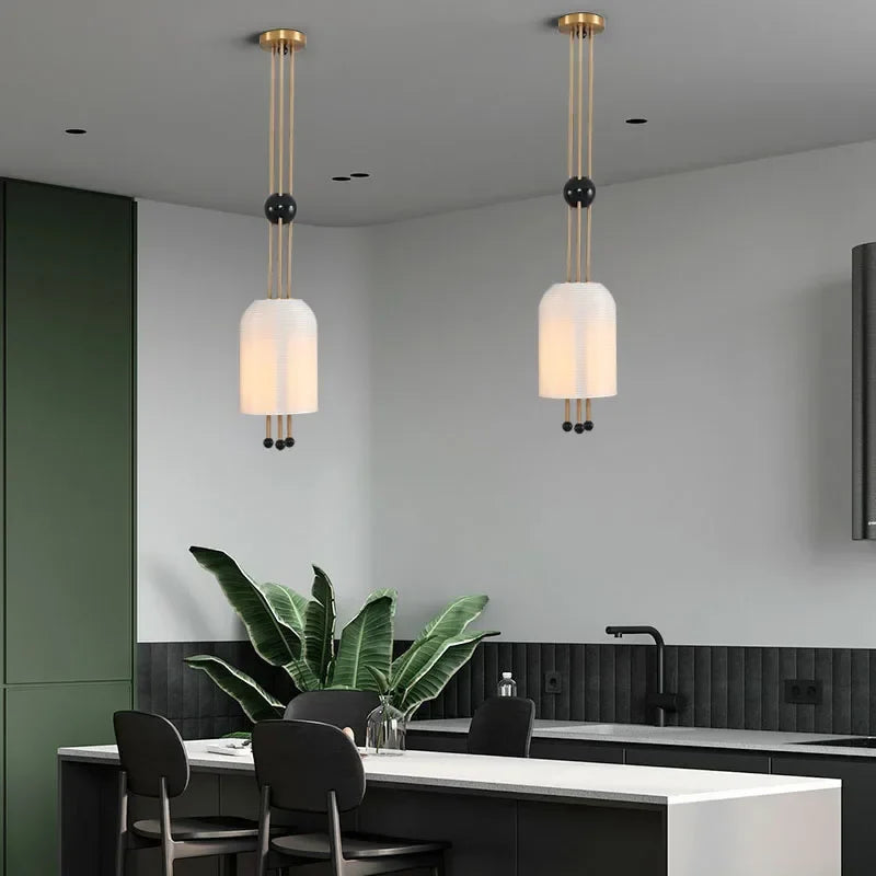 wabi-sabi led kroonluchter voor huisdecoratie