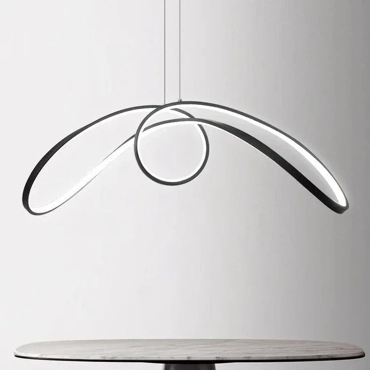 Moderne aluminium vlinder kroonluchter